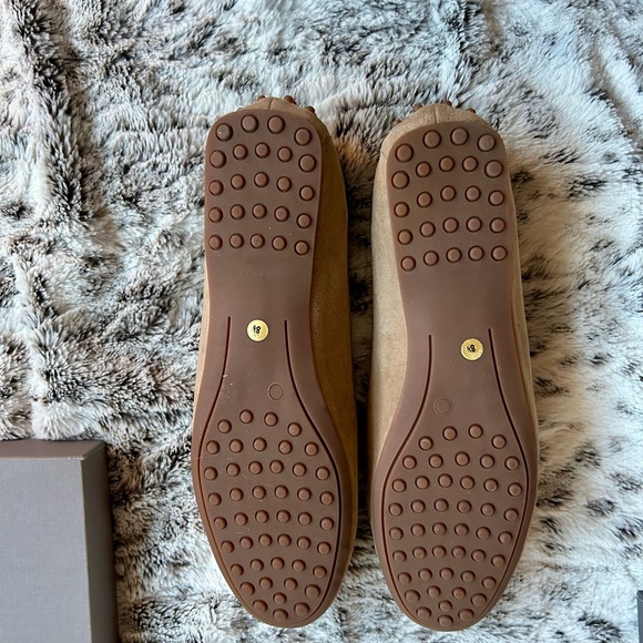 Amalfi Beige Suede Loafers, size 8.5 - Picture 3 of 5